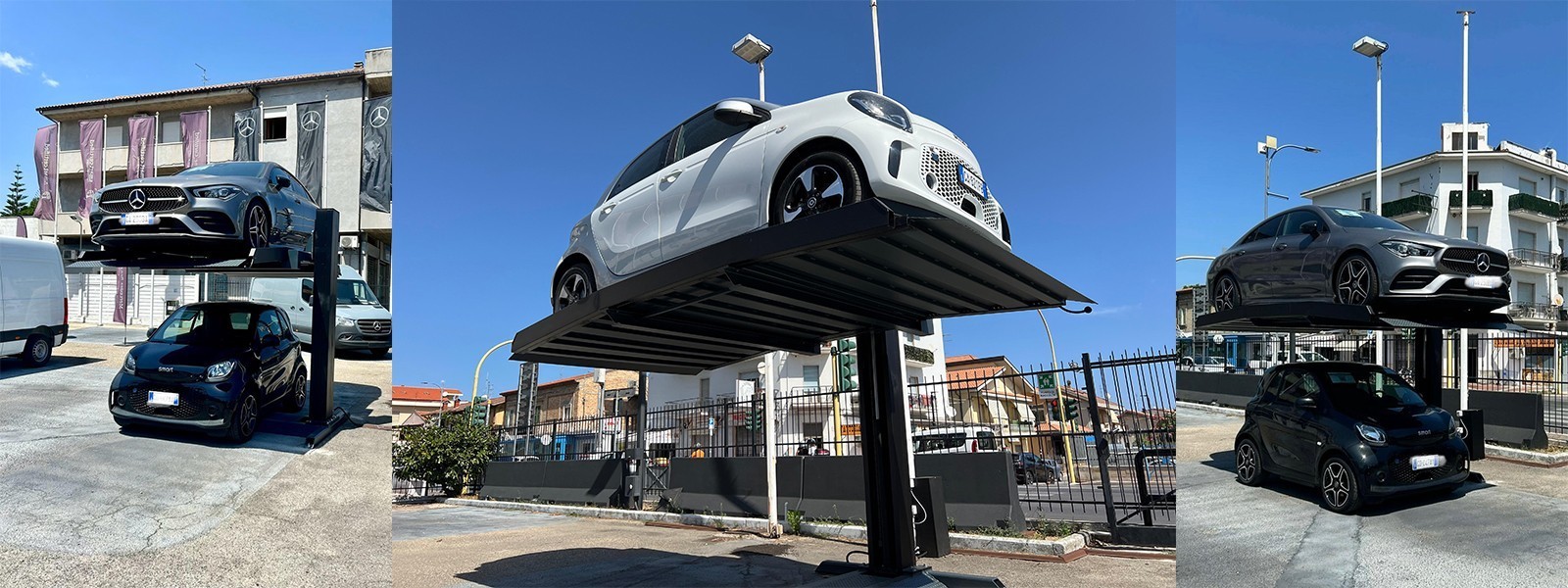 ponte sollevatore auto tempio